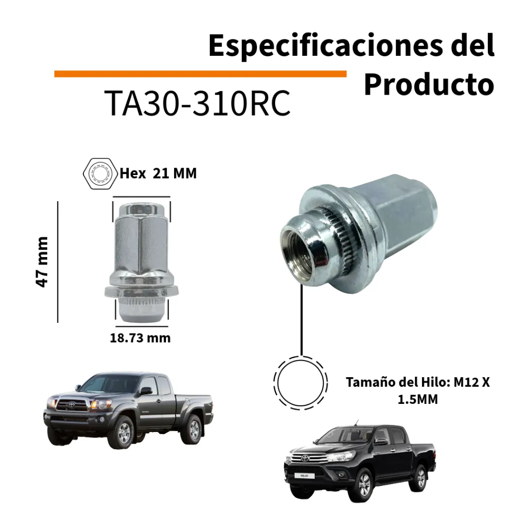 Especificaciones Tuercas 310RC.webp