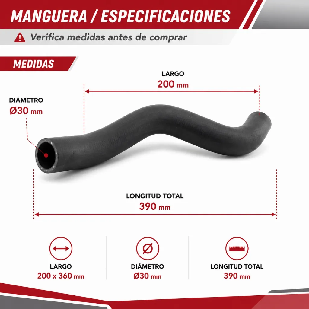 detalle-dimensiones-manguera-radiador-390mm-spark-beat.webp