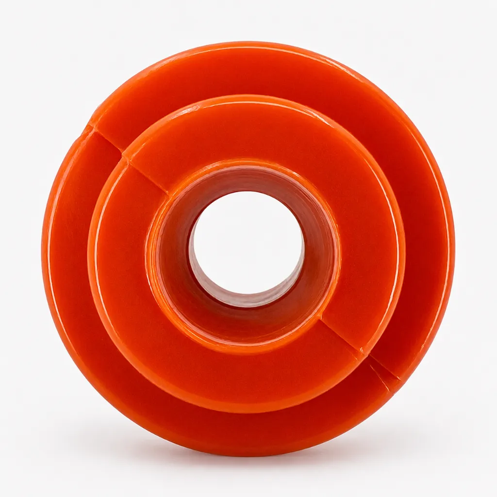 goma-radiador-poliuretano-naranja-vista-frontal-captiva-sonic.webp