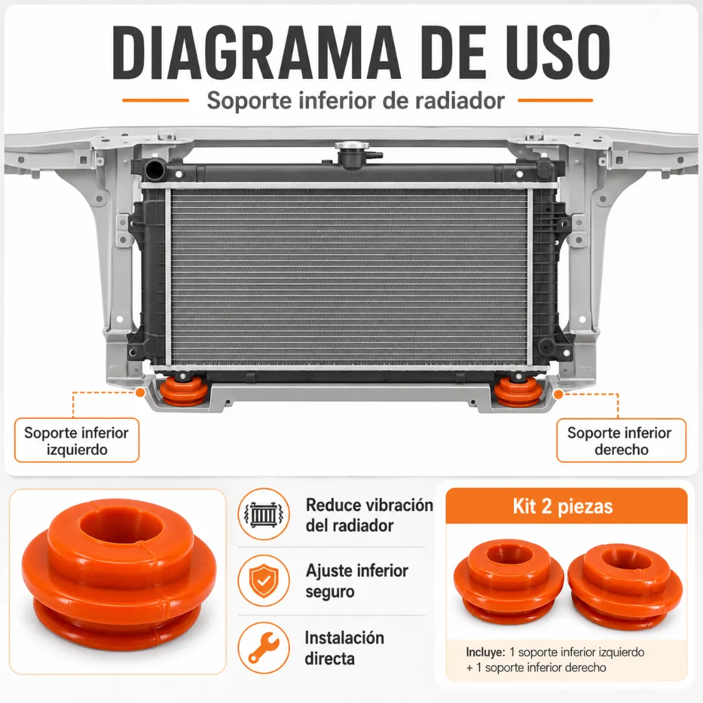 kit-2-gomas-soporte-radiador-poliuretano-naranja-captiva-sonic-diagrama-de-uso.webp