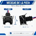 conector-knock-2-pines-vista-frontal-clips-acero-calidad.webp