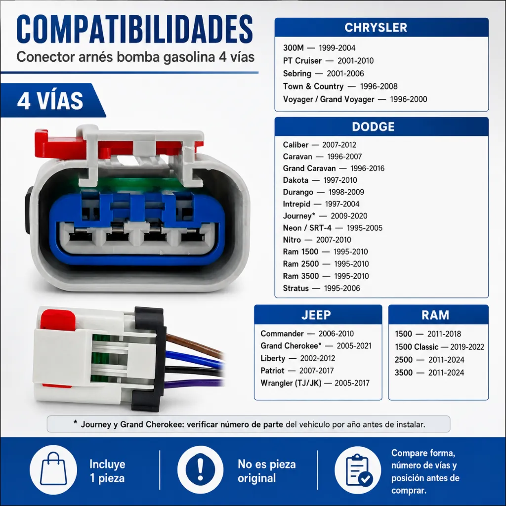 conector-arnes-bomba-gasolina-4-vias-chrysler-dodge-jeep-ram-compatibilidades.webp