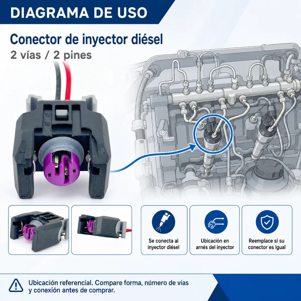 pigtail-conector-diesel-2-pines-vista-posterior-om642-om651-diagrama-de-uso.webp
