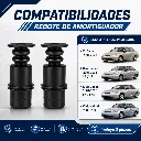 Kit completo rebote y cubrepolvo delantero Honda Civic y Acura EL 2001-2005.webp