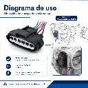 conector-cuerpo-aceleracion-6-terminales-nissan-tiida-sentra-versa-march-yazaki-090ii-aftermarket.webp
