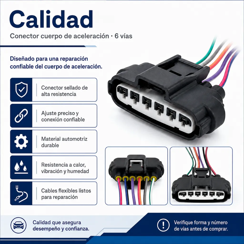 conector-cuerpo-aceleracion-6-terminales-nissan-tiida-sentra-versa-march-yazaki-090ii-aftermarket.webp