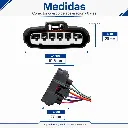conector-cuerpo-aceleracion-6-terminales-nissan-tiida-sentra-versa-march-yazaki-090ii-aftermarket.webp
