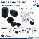 tapon-hule-epdm-negro-cancelar-calefaccion-bomba-agua-3-8-vw-golf-jetta-kit-5pz.webp