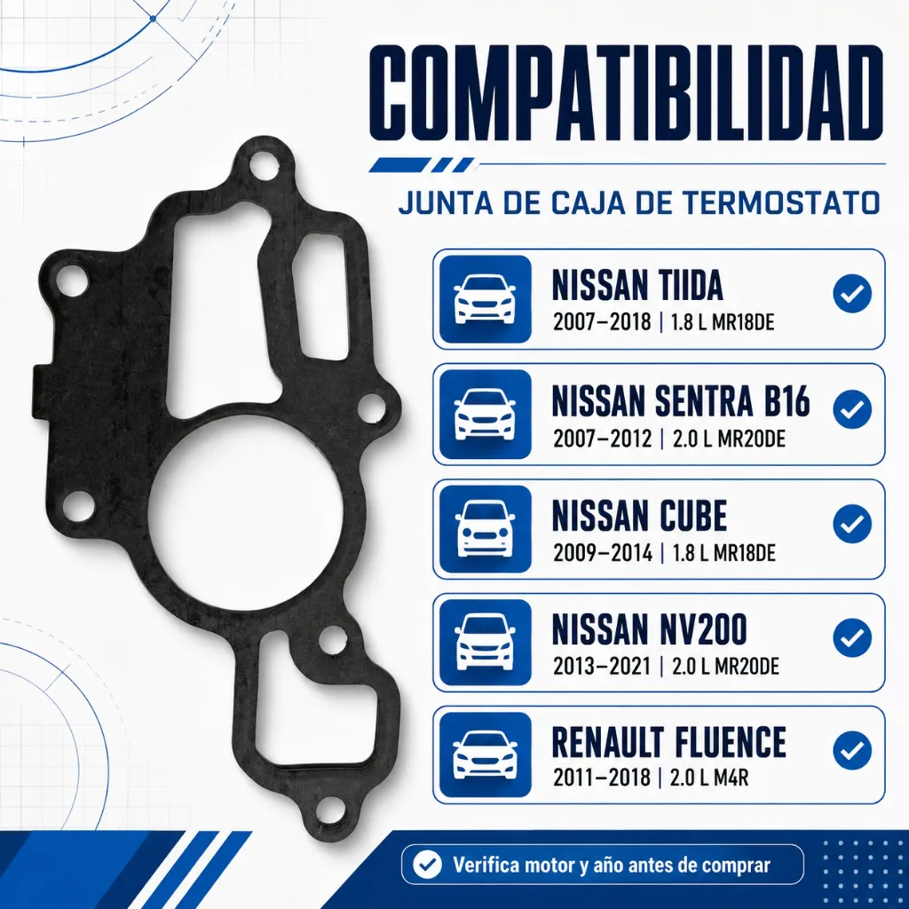 flyer-compatibilidad-junta-termostato-nissan-tiida-sentra-cube-nv200-fluence.webp