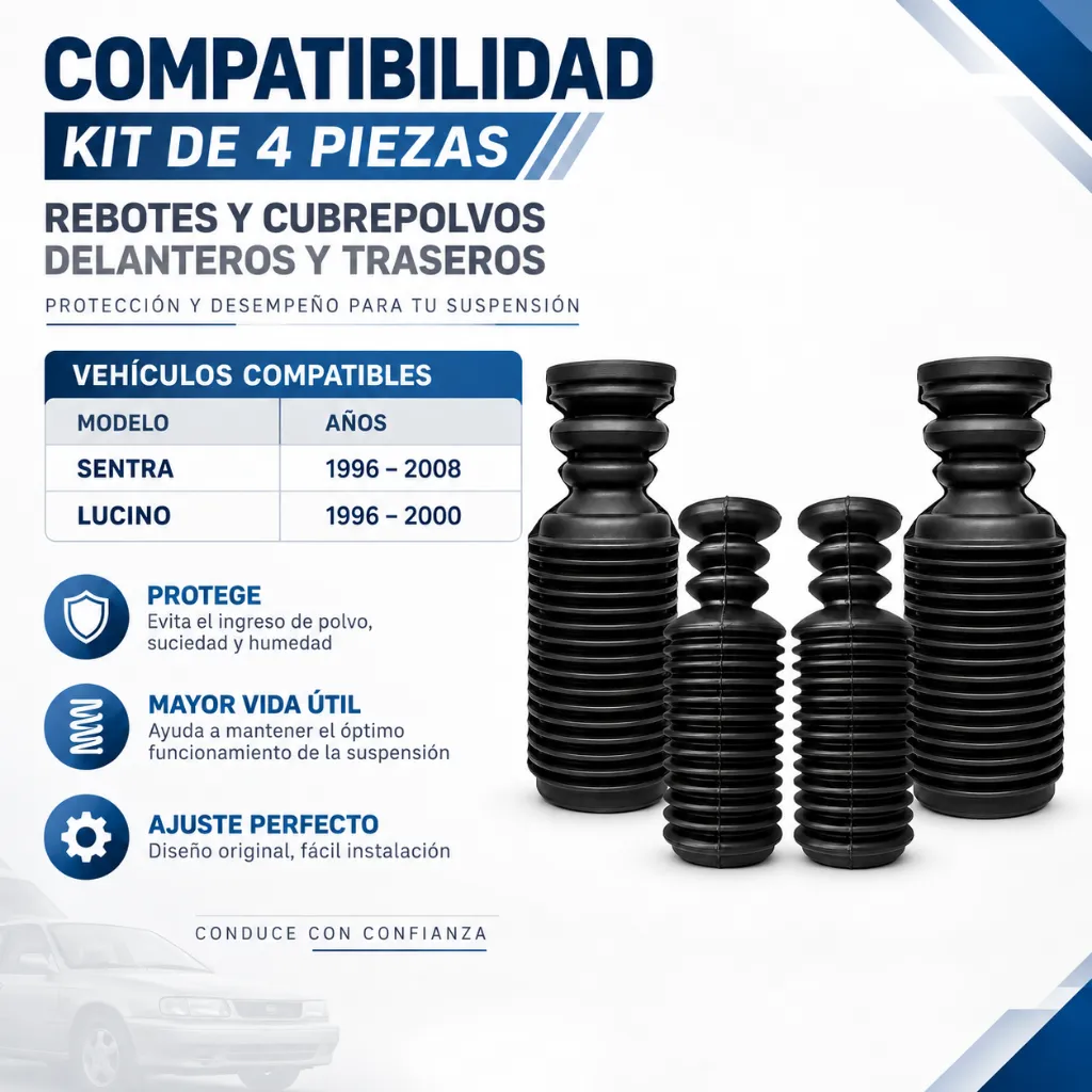 comparativa-tamano-rebote-delantero-trasero-kit-nissan-sentra.webp