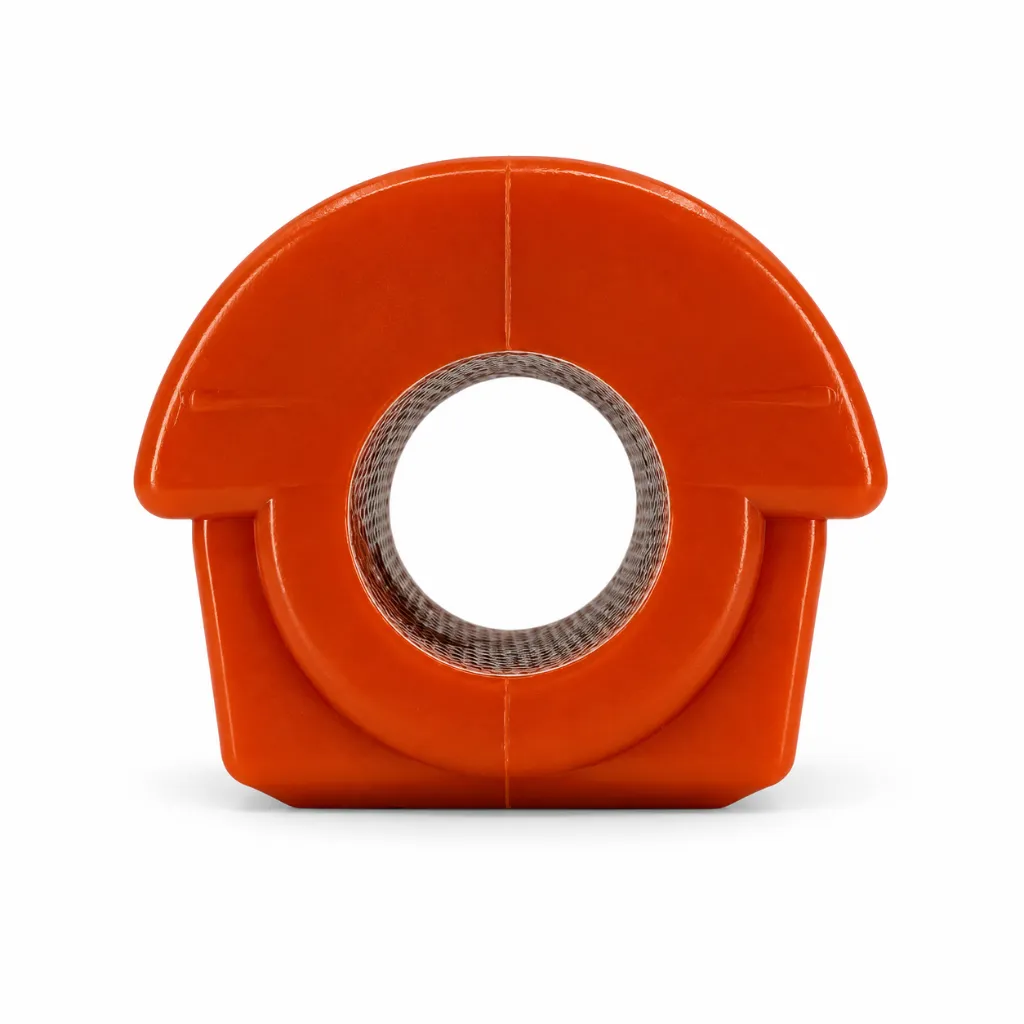 goma-estabilizadora-delantera-ram-700-palio-uno-poliuretano-naranja-vista-frontal-orificio-21-27mm.webp