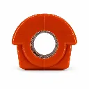 goma-estabilizadora-delantera-ram-700-palio-uno-poliuretano-naranja-vista-frontal-orificio-21-27mm.webp