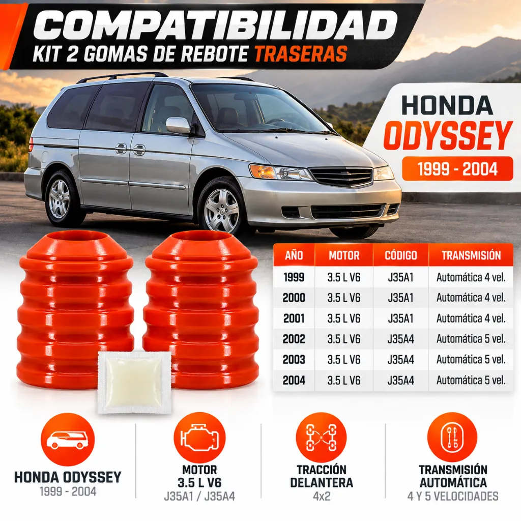 kit-gomas-rebote-honda-odyssey-1999-2004.webp