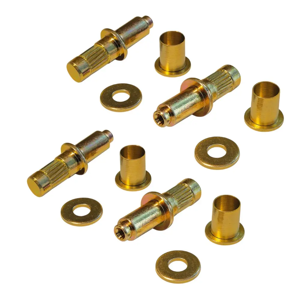 [100-PP11 (4)] Kit 4 Pernos de Bisagra de Puerta VW Jetta A3, Golf, Pointer (1993–2009)