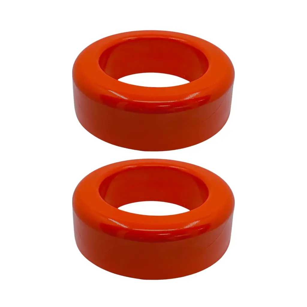 [965-CAL150E (2)] Kit de 2 Aumentos de Resorte de amortiguador Universal 1 1/2 Pulgadas Poliuretano