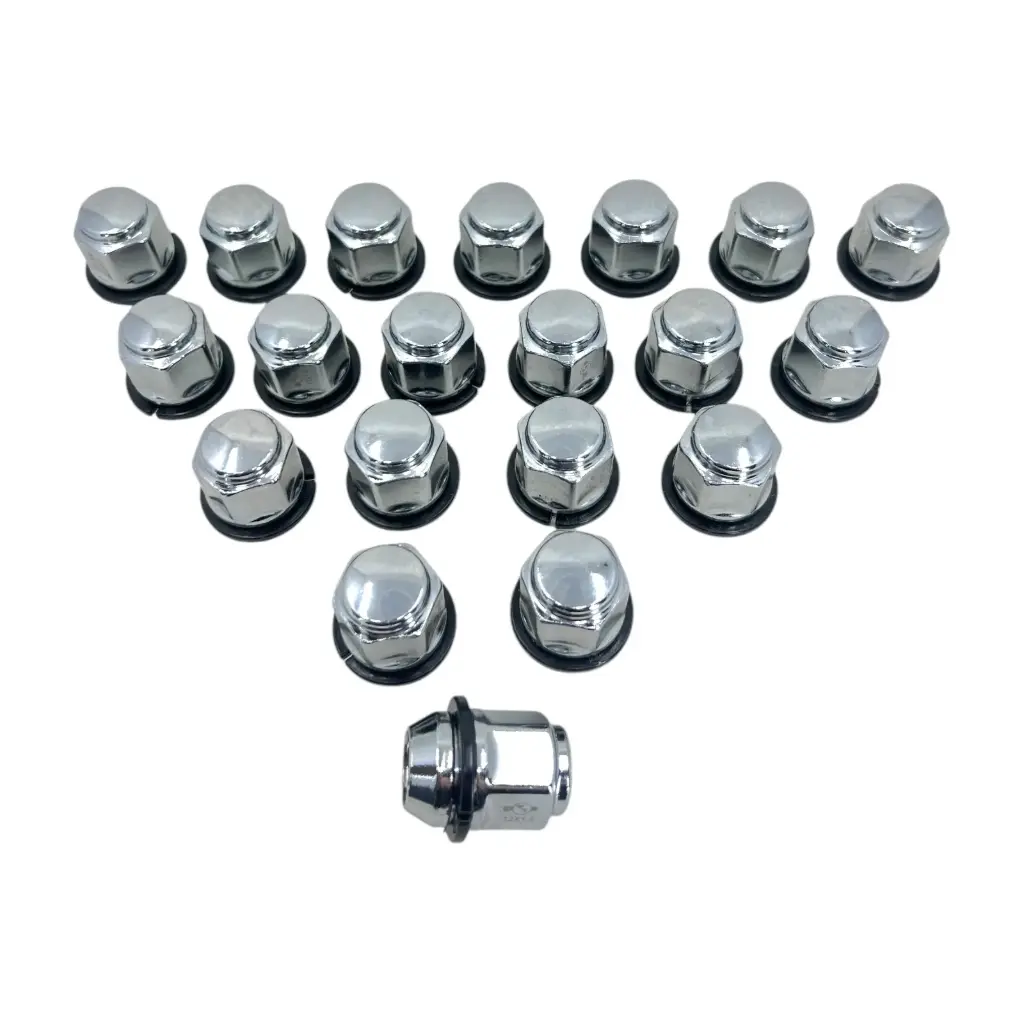 [TA30-246RC (20)] Juego de 20 Tuercas Cromadas con Rondana para Birlos – Jeep Patriot