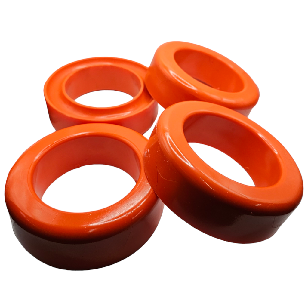 Kit 4 piezas Aumento Resorte Universal 1 1/2 Pulgadas Poliuretano