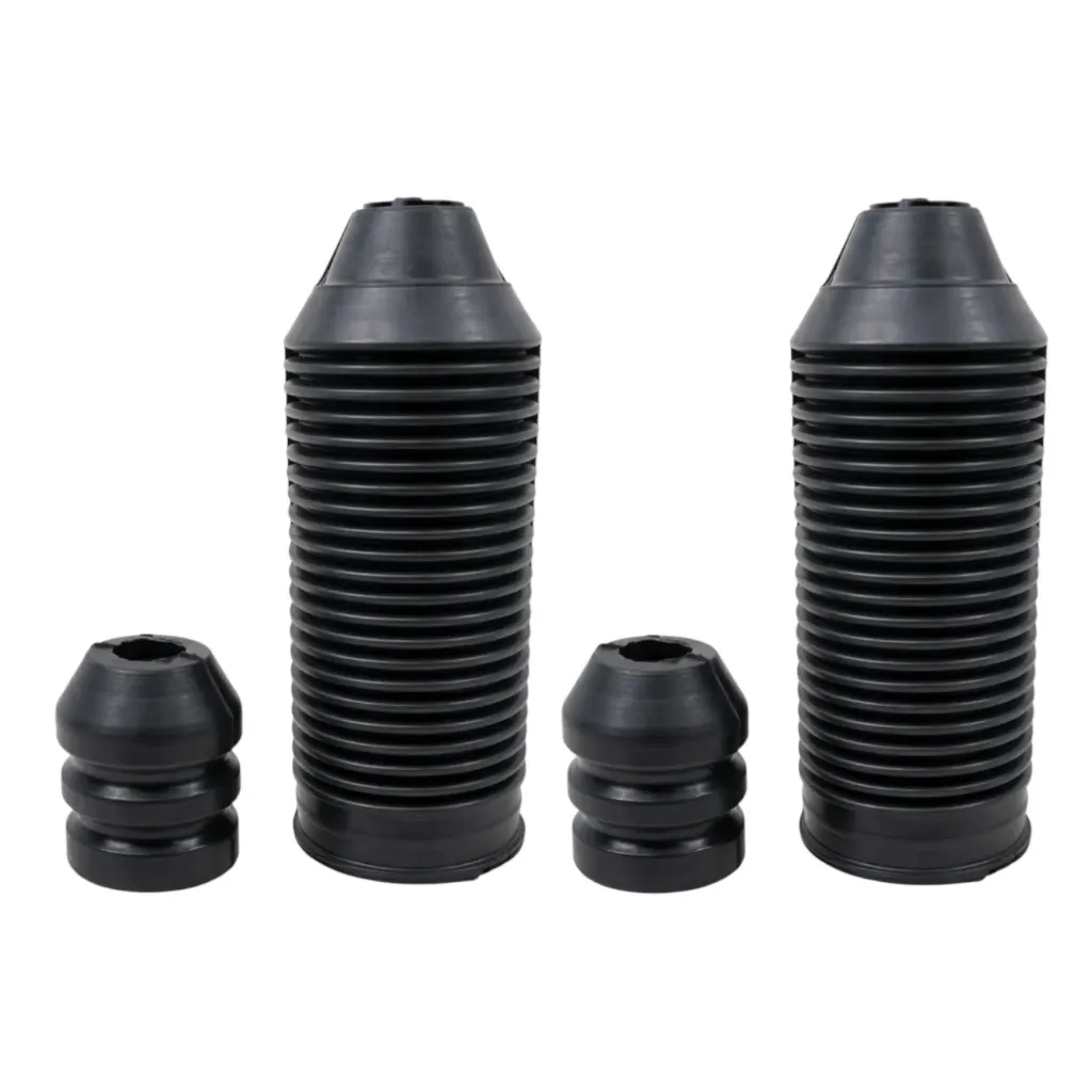 [101-REBSPAJTT (2)] 2 Rebotes y Cubrepolvos Delanteros Volkswagen Jetta, Beetle, Bora, Passat Vento