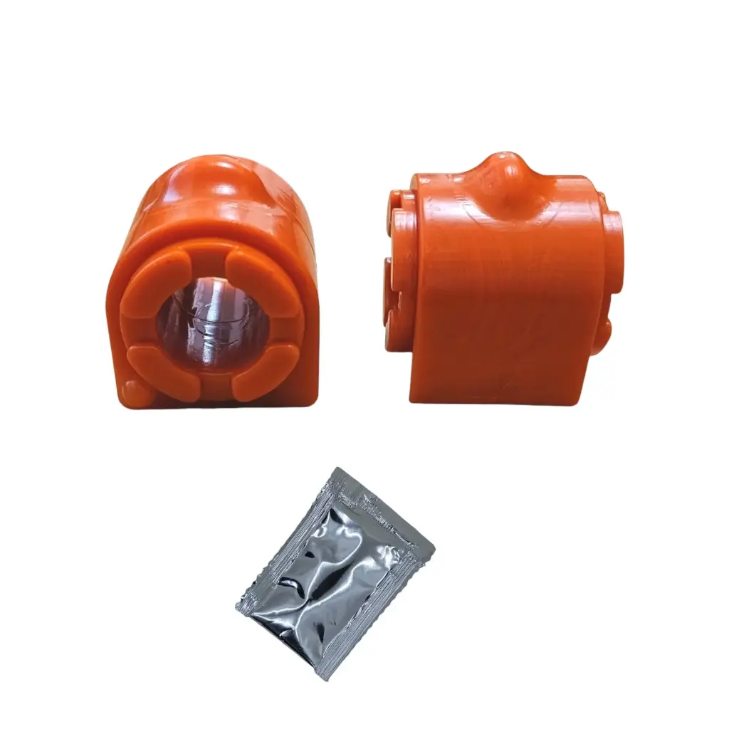 [965-ZBFOC18D] Kit 2 gomas de barra estabilizadora Delantera Ford Focus (2012-2018)