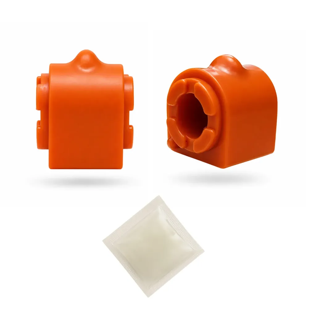 [965-ZBFOC18D] Kit 2 gomas de barra estabilizadora Delantera Ford Escape (2013-2018)