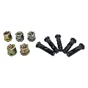 Kit de 5 Tuercas y 5 Birlos para Aveo, Spark, Beat y Sonic