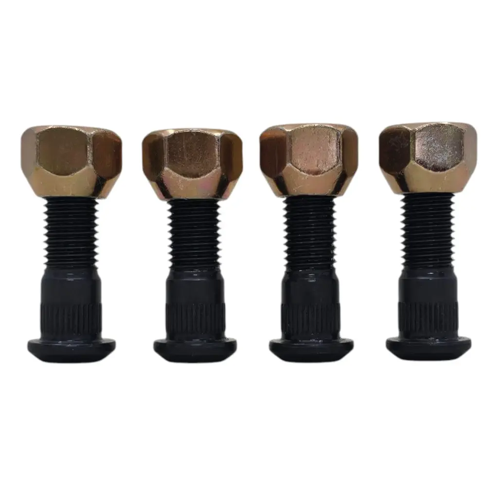 [TA10-115RT (4) / BR30-042RP (4)] Kit 4 Tuercas y 4 Birlos Ford Fiesta, Focus, Ka, Courier y Ecosport