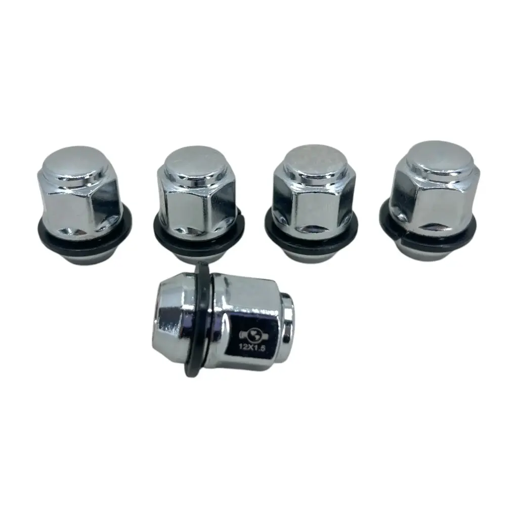 [TA30-246RC (5)] Juego de 5 Tuercas Cromadas con Rondana para Jeep Patriot