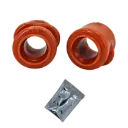 Kit de 2 Gomas Barra Estabilizadora Delantera Peugeot Partner (2002-2012)