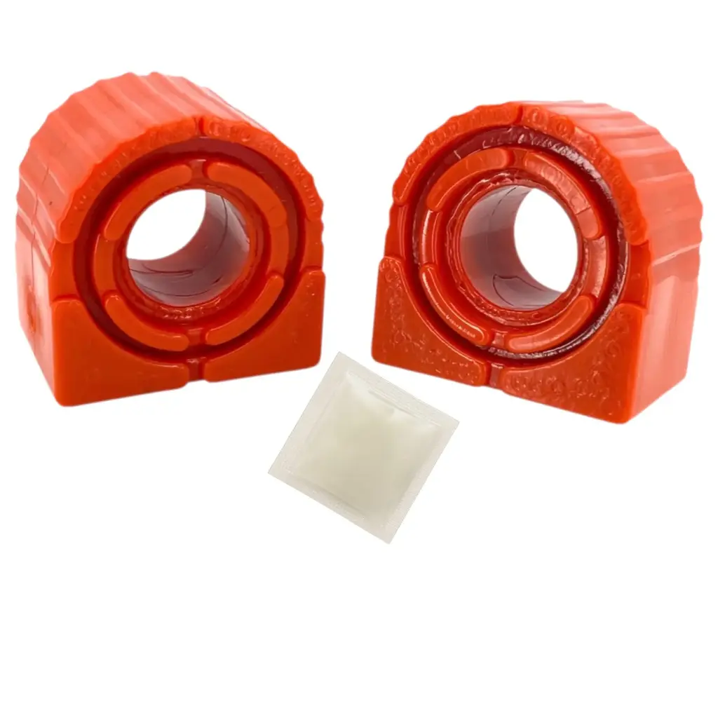 [965-ZBPASS22D] Kit 2 Gomas para Barra Estabilizadora Delantera 21mm VW-Audi
