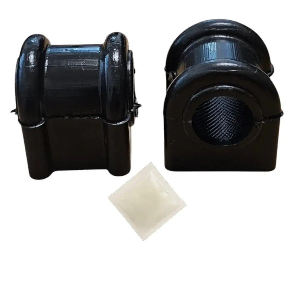Kit 2 Gomas de Barra Estabilizadora Delantera Jeep Liberty (2002-2012), Dodge Nitro (2007-2011) Poliuretano