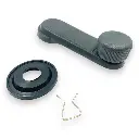 Manija Elevador Cristal Gris Tipo Original Nissan Tsuru 1984-2017 Pick Up D21 Sentra B14 Tsubame