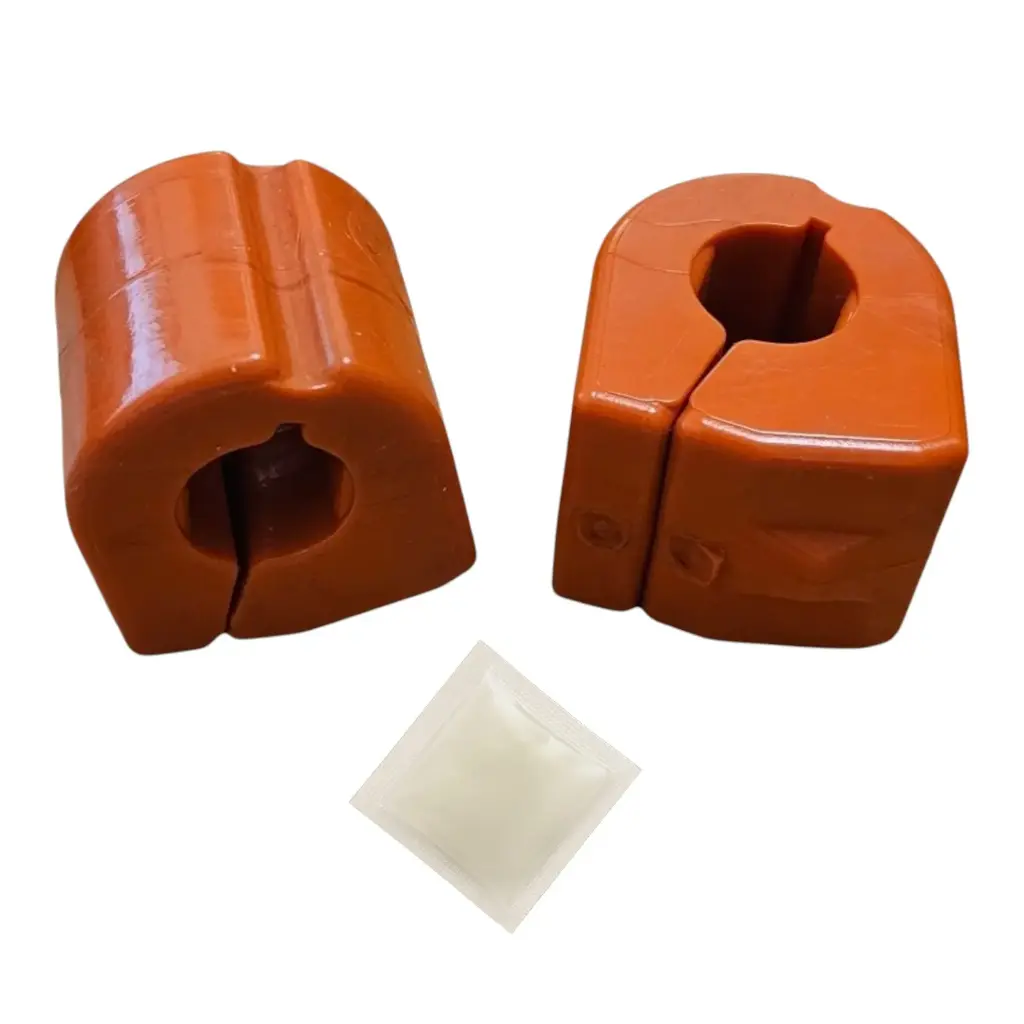 [965-ZBPEUG207D] Kit 2 Gomas barra estabilizadora delantera Peugeot 207 (2006-2015)