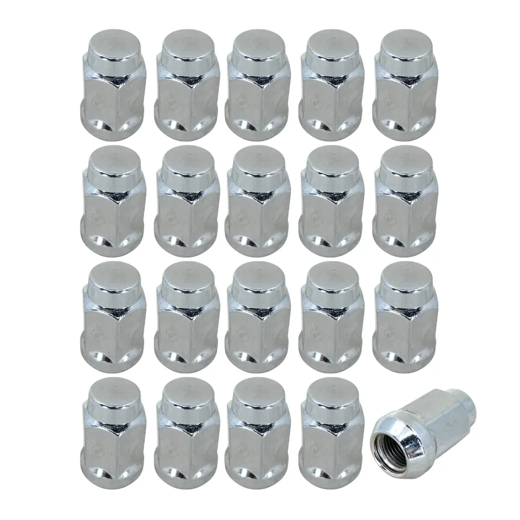 [TA30-269RC (20)] 20 Tuercas Cromadas 1/2 -20 Larga Ford Ranger