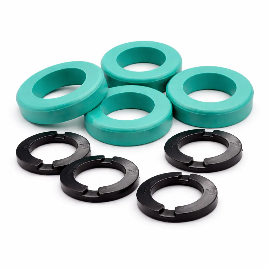 Kit 8 Sellos Riel Inyector — Nissan D21 1990-1997 / D22 1998-2004 / NP300 2008-2015 / Frontier 1998-2004 2.4L