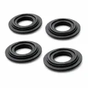 Kit de 4 Ligas de Riel Inyector Nissan Np300, Estaquitas, D21, D22, Frontier 2.4L 16 Valvulas