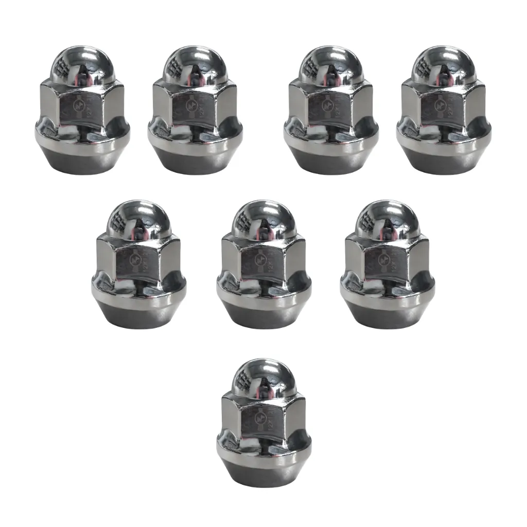 Kit 8 Tuercas de lujo  M12-1.25 HEX 17 MM Chevrolet Matiz