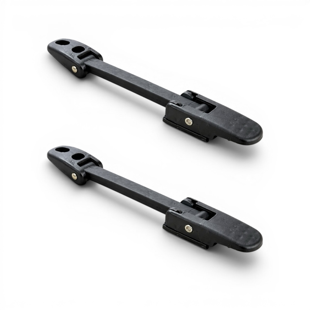 PAR DE GANCHOS PARA COFRE MERCEDES BENZ E INTERNATIONAL LARGO 335MM