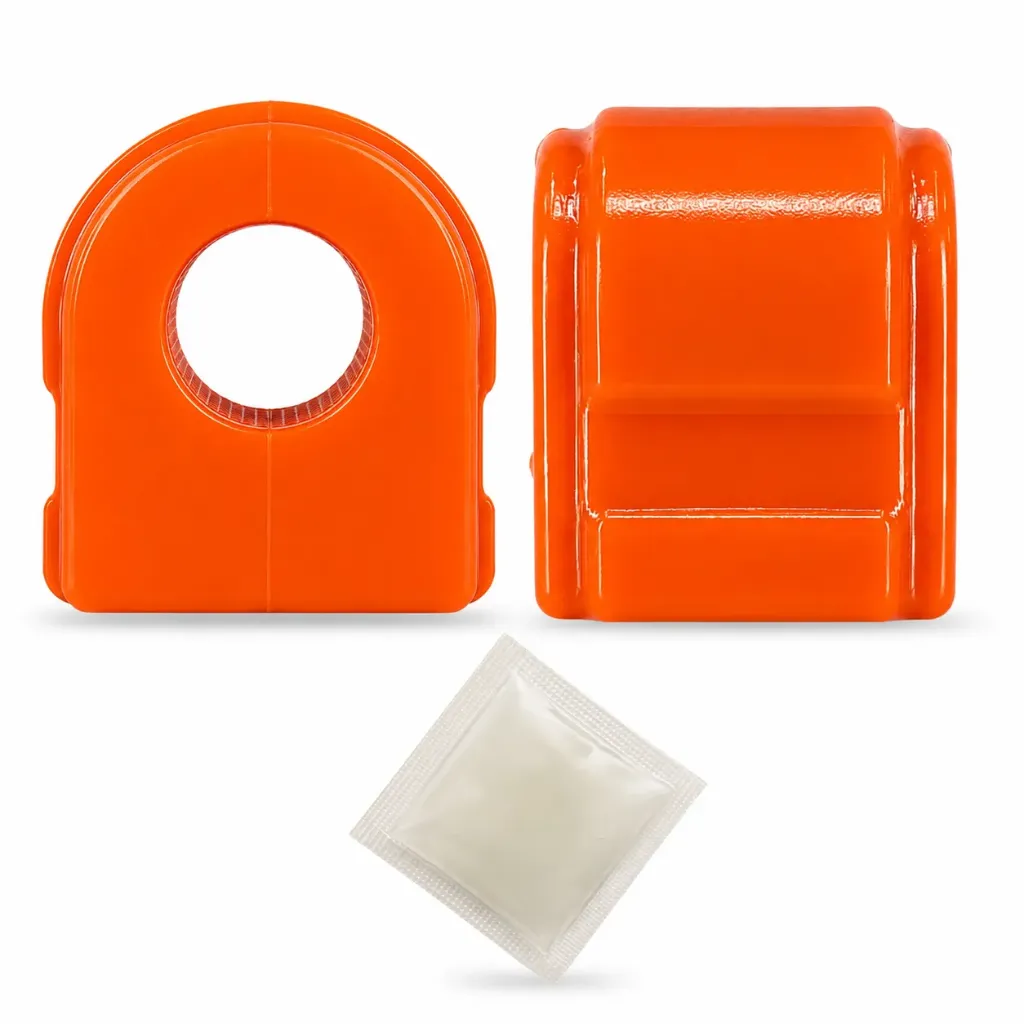 [965-ZBTRKR26D] Kit 2 Gomas para Barra Estabilizadora Chevrolet Tracker, Onix y Montana Delantera 2021-2026