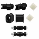 Kit de 4 Gomas De Barra Y 2 Tornillos Estabilizadores Platina 2002-2010