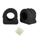Kit 2 Gomas Barra Estabilizadora Delantera Poliuretano Negro — VW Golf / Jetta / Beetle / Audi TT / A3 / SEAT