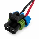 Conector Bulbo Motoventilador Chevy 2 Vías