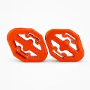 Kit 2 Piezas Soporte de Escape Poliuretano Naranja BMW Serie 3 E36 E46 — 323i / 325i / 328i / 330i / M3 (1992-2006)