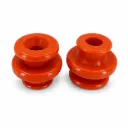 Kit 2 pzas Goma Soporte Radiador Inferior Poliuretano Naranja Nissan Tsuru I 1984-1987 / Tsuru II 1988-1991