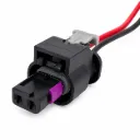 Conector Pigtail 2 Vías para Inyector GDI FSI TSI - VW Golf GTI Jetta CC Tiguan Eos Beetle / Audi A3 A4 A5 A6 Q5 TT (2008-2022) · 4H0973702A
