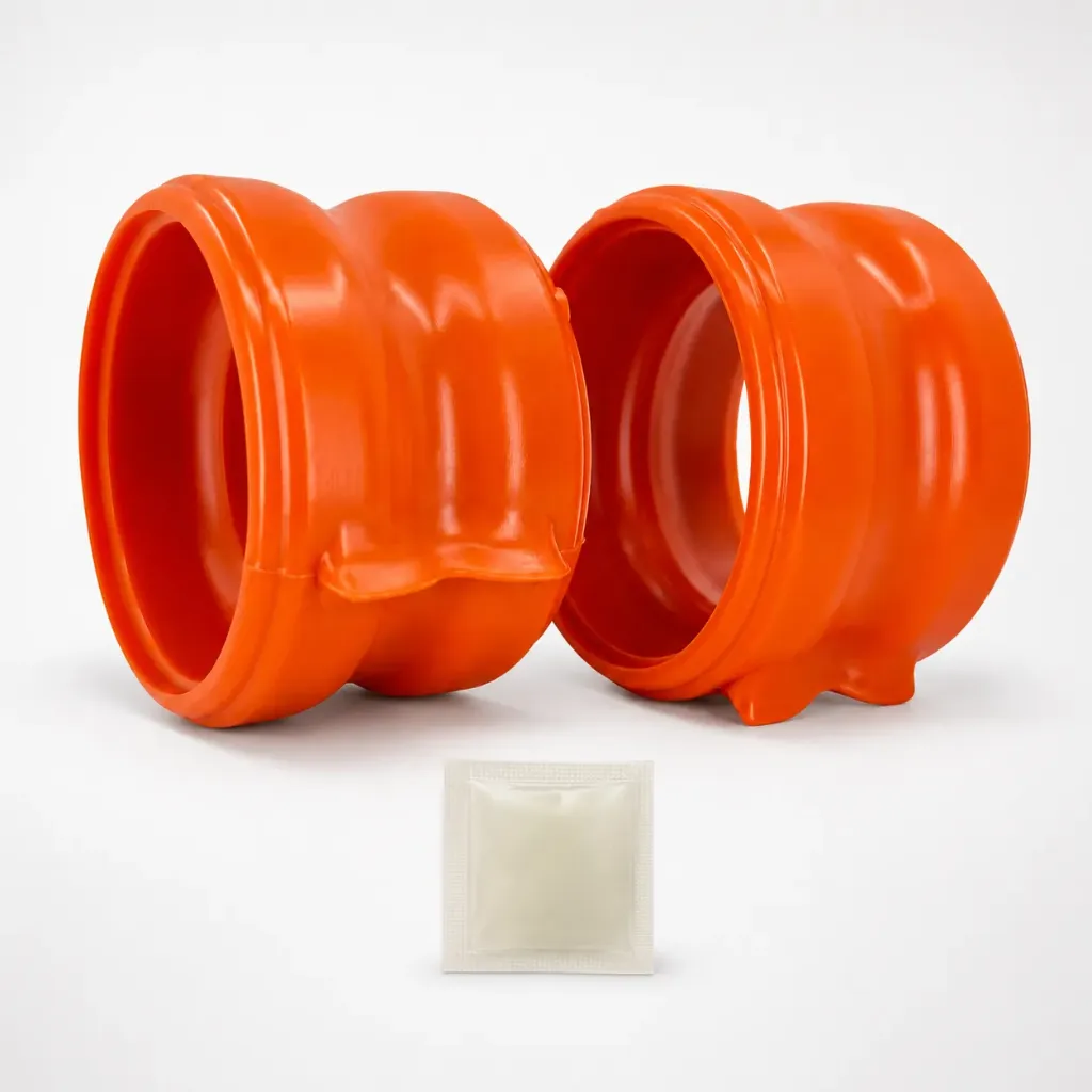 [965-ZBBMWX56D (2)] Kit 2 Gomas Poliuretano Naranja Barra Estabilizadora Activa Delantera BMW Serie 5 F07 F10 / Serie 6 F06 F12 F13 / Serie 7 F01 F02 / X5 E70 F15 / X6 E71 F16 (2007–2019) Dynamic Drive