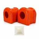 Kit 2 Gomas Barra Estabilizadora Delantera Poliuretano Naranja Dodge Dakota 4x4 1997 1998 1999 - 28mm