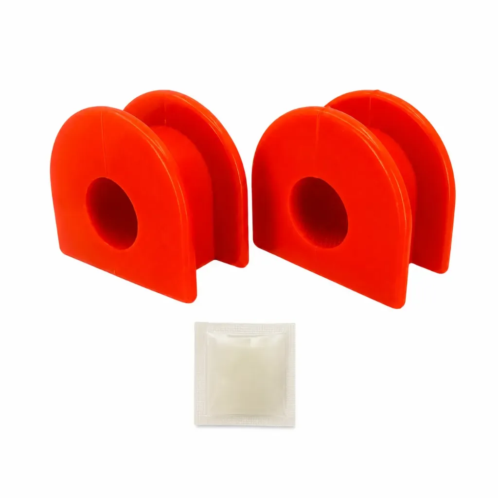 [965-ZBG1005D (2)] Kit 2 Bujes Barra Estabilizadora Poliuretano Naranja | Chevrolet G10 Van 1971-1974 / G10 1975-1991 / C10 Suburban 1984-1986