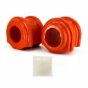 2 Gomas Barra Estabilizadora Delantera Poliuretano Naranja Toyota HiAce Panel Superlarga / Ventanas Superlarga / 12 Pasajeros 2020-2025