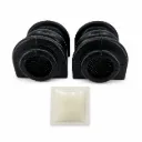 Kit 2 Gomas Barra Estabilizadora Delantera Poliuretano Negro — Dodge Grand Caravan 2008-2011 / Journey 2009-2020 / Chrysler Town & Country 2008-2011