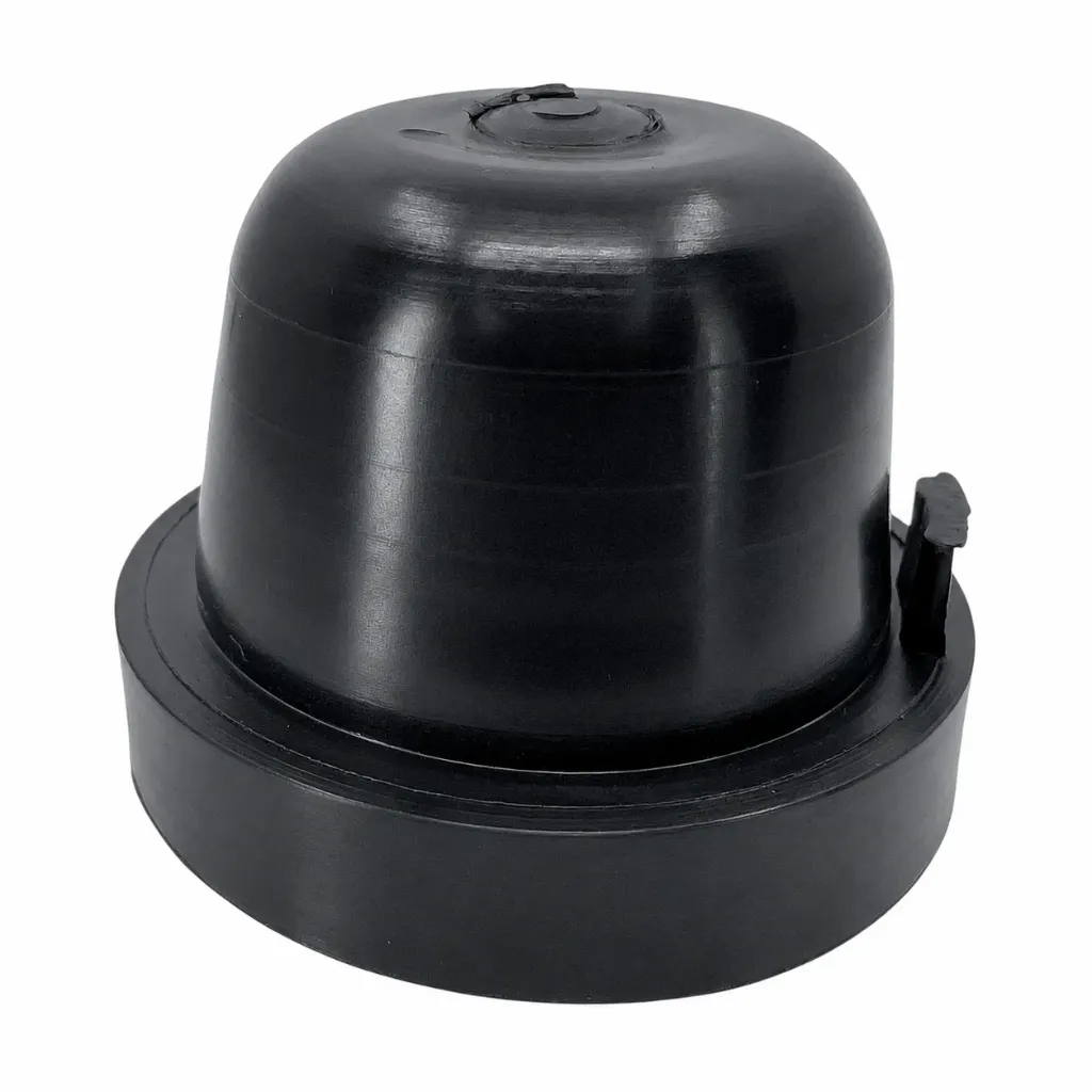 Cubrepolvo Universal para Faro Delantero LED HID 60mm Negro